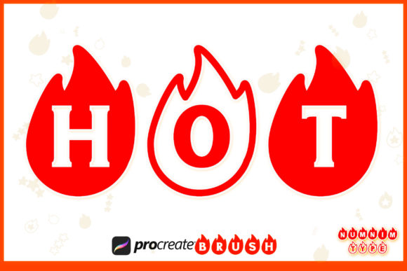 Bringing Playful Energy to Digital Art with Procreate Brush Hot Summer Kids Alphabet