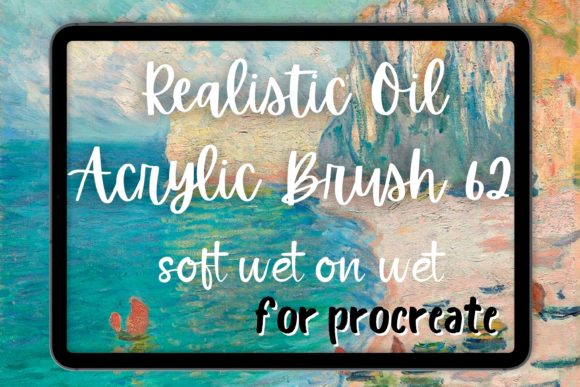 Evaluating the Procreate Oil Brush 62 Soft Wet on Dry for Digital Impressionism