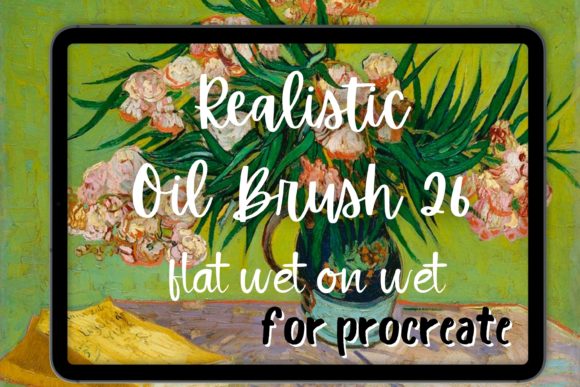 Mastering Digital Impressionism: A Deep Dive into the Procreate Oil Brush 26 Flat Wet on Wet