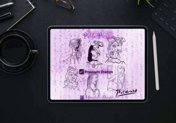 Mastering Minimalism: A Guide to Picasso’s Line Art Drawings Procreate V8